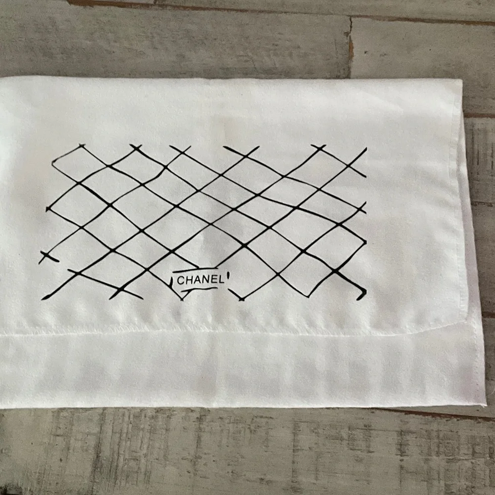 CHANEL Pink Tweed Cosmetic Pouch